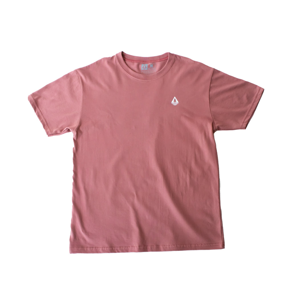 dusty rose tee